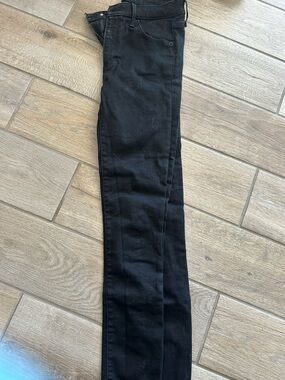 Abercrombie & Fitch Black High-Rise Ankle Jeans